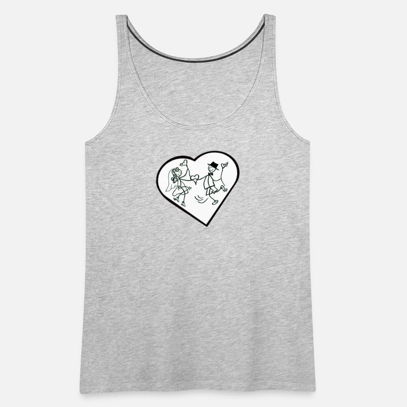 Whimsical Couple Heart Dance Design