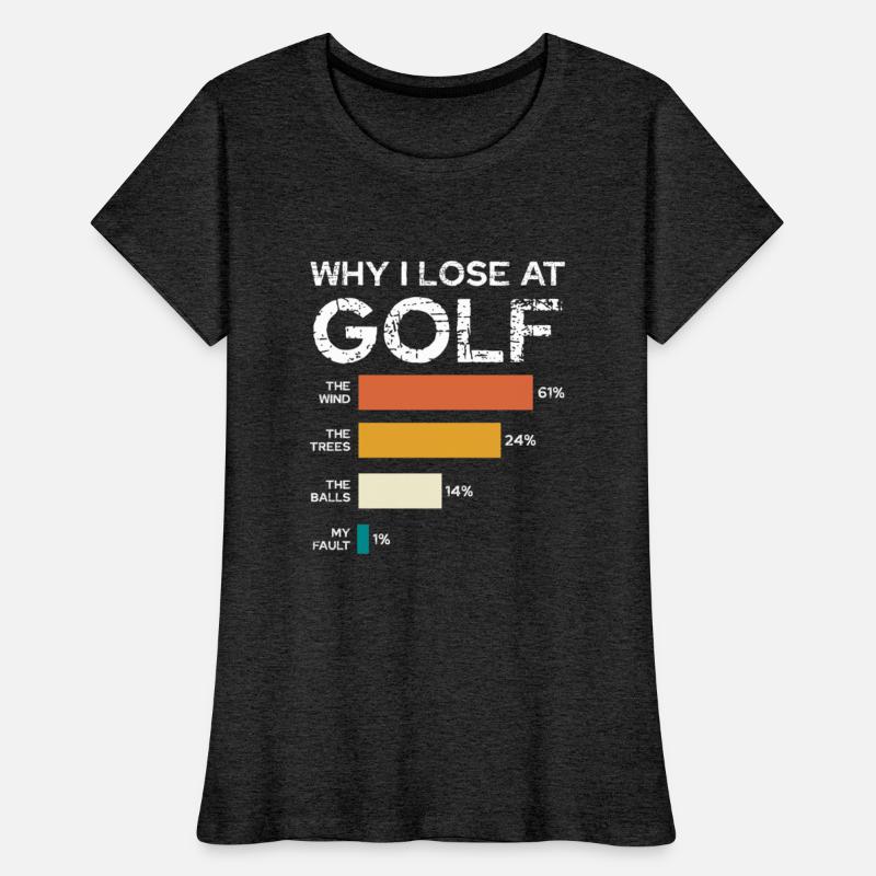Why I Lose At Golf Chart Humor