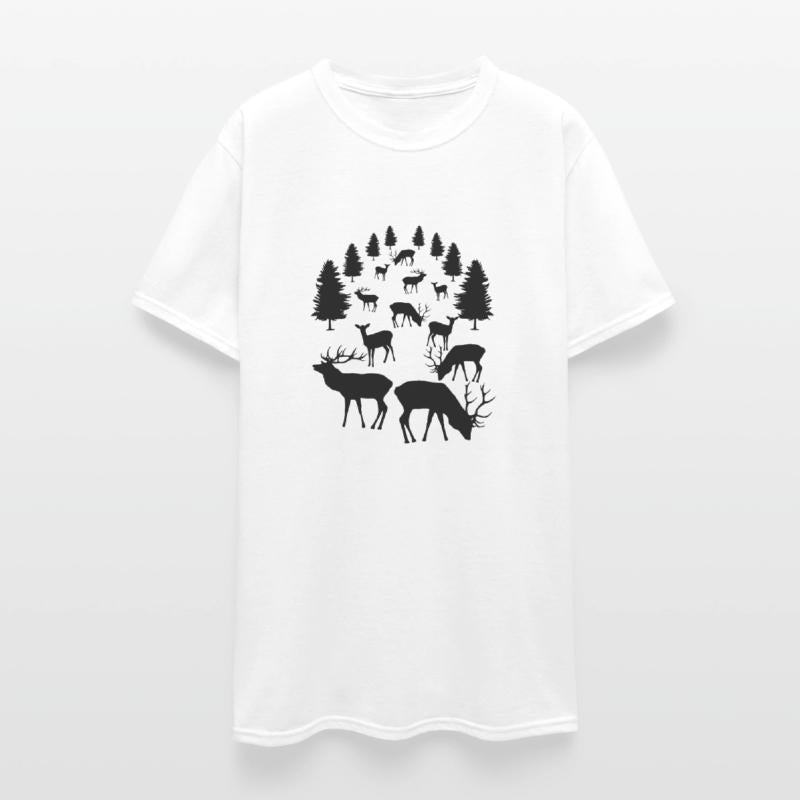 wild deer forest, red deer, animals, hunting