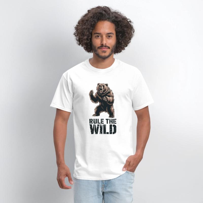 Wild Dominance: Roaring Grizzly Power