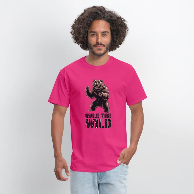 Wild Dominance: Roaring Grizzly Power