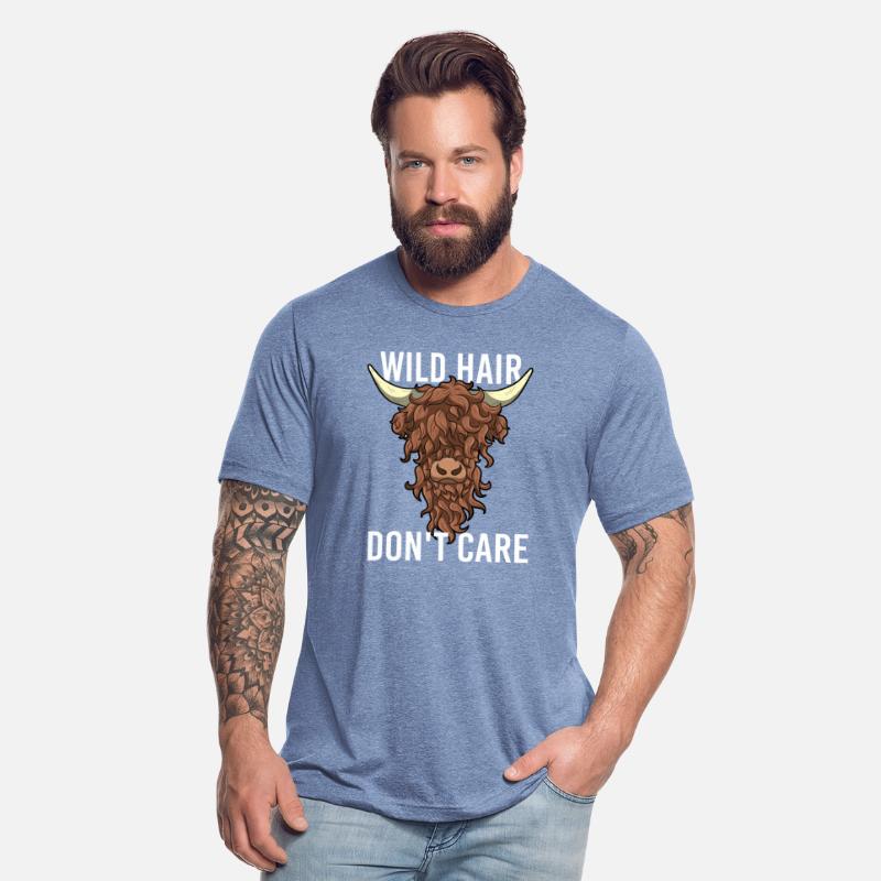 Wild Hair Don't Care Hipster Hairstyles Gift Cow