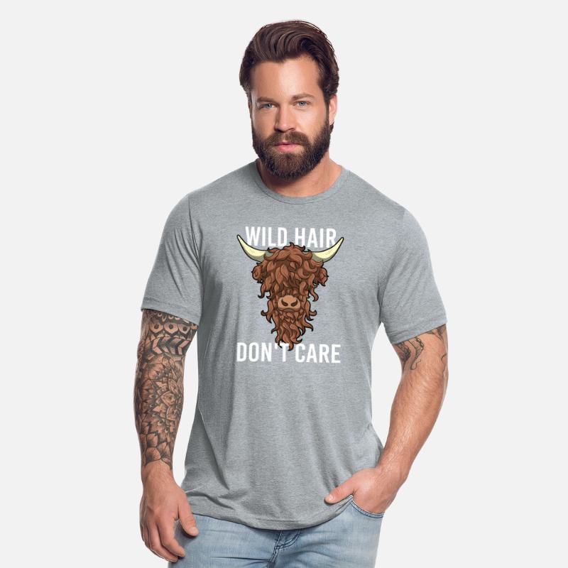 Wild Hair Don't Care Hipster Hairstyles Gift Cow