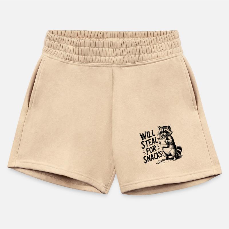 Will Steal For Snacks Raccoon Humor