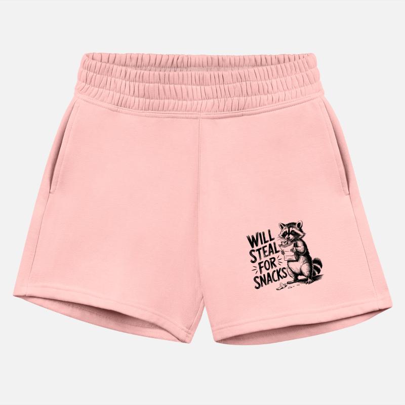 Will Steal For Snacks Raccoon Humor