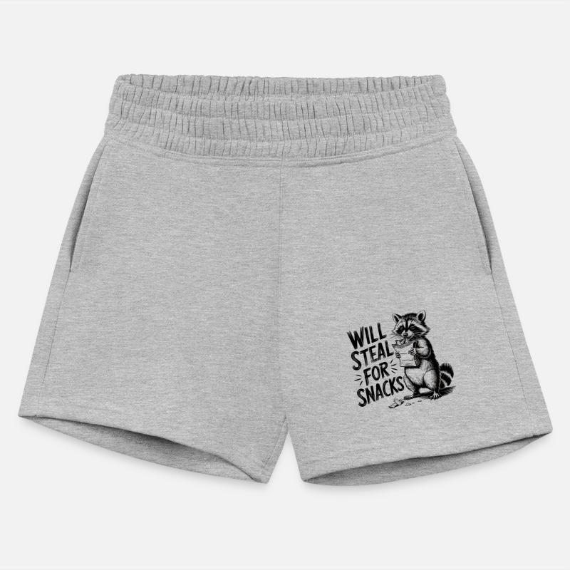 Will Steal For Snacks Raccoon Humor