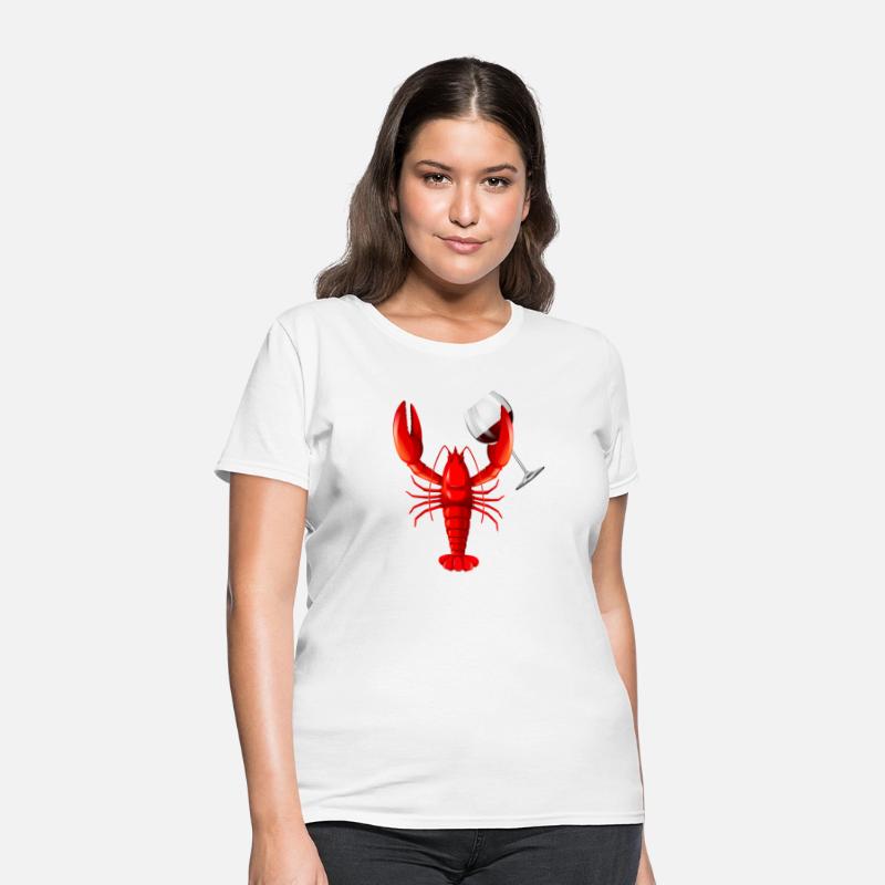 Wine Drinking Lobster Red Crawfish Wine