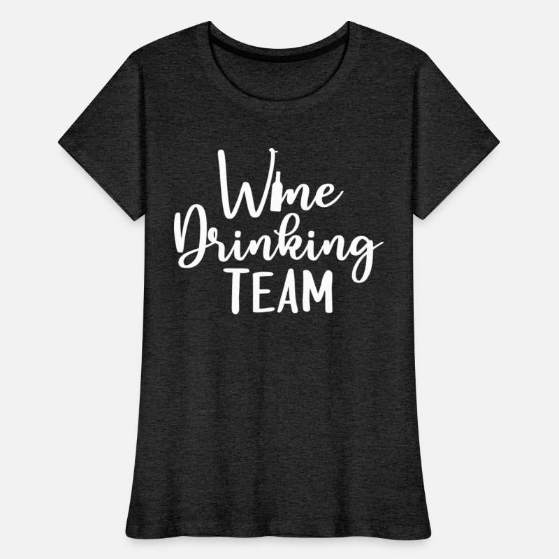 Wine Drinking Team Party Design