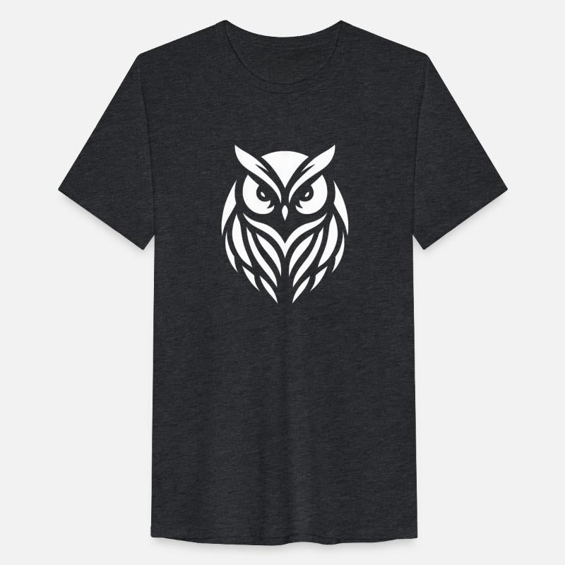 Wise Forest Owl: Silhouette Art of the Tawny Owl