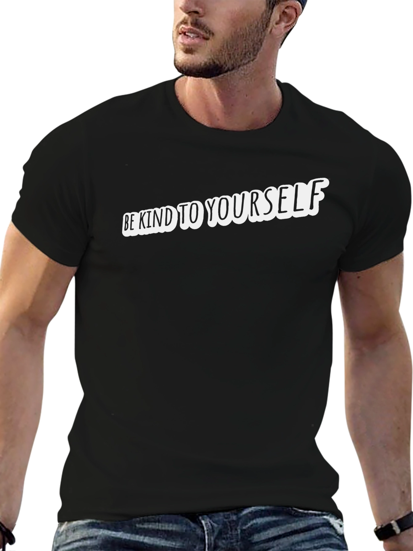 Be Kind to Yourself Black T-Shirt
