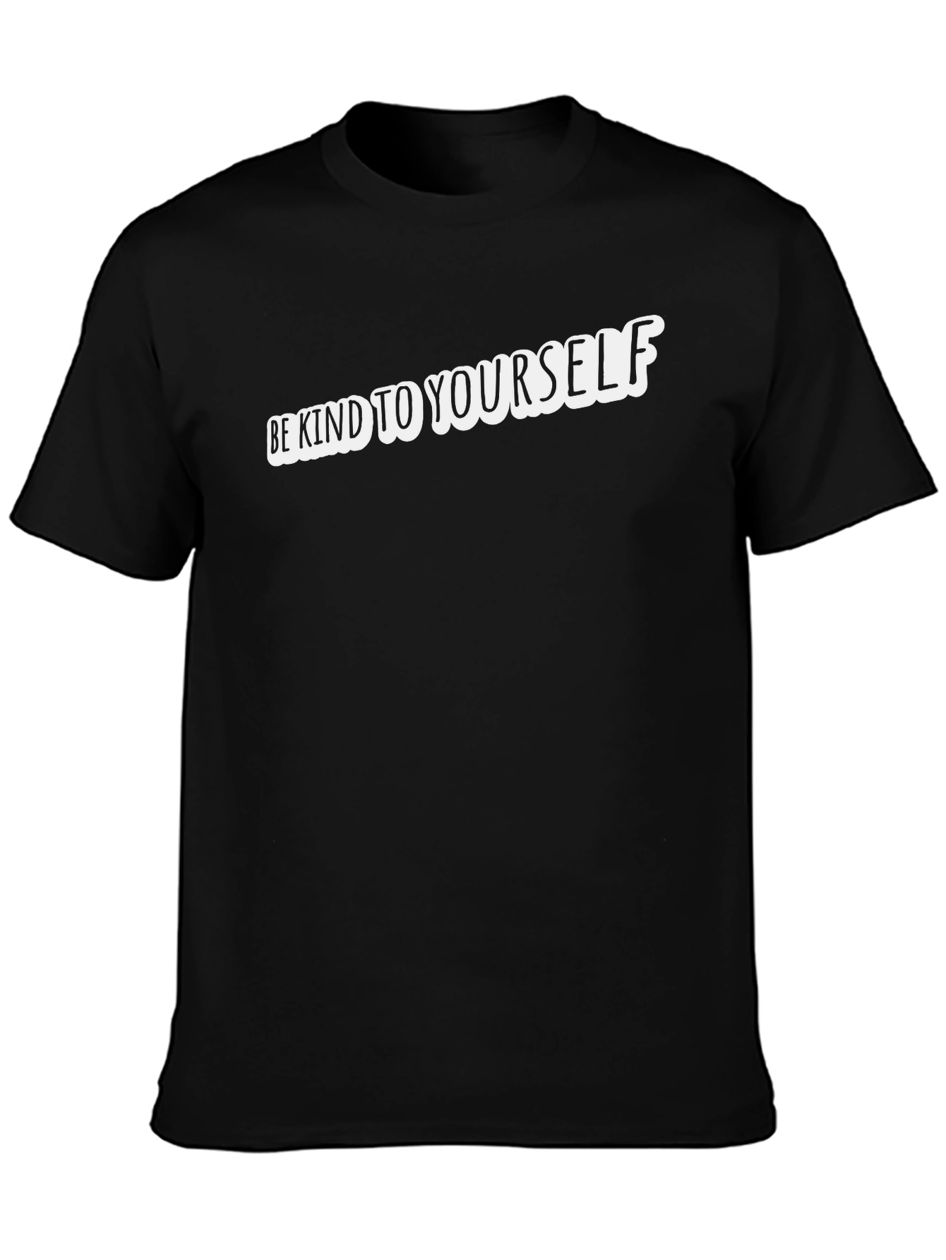 Be Kind to Yourself Black T-Shirt