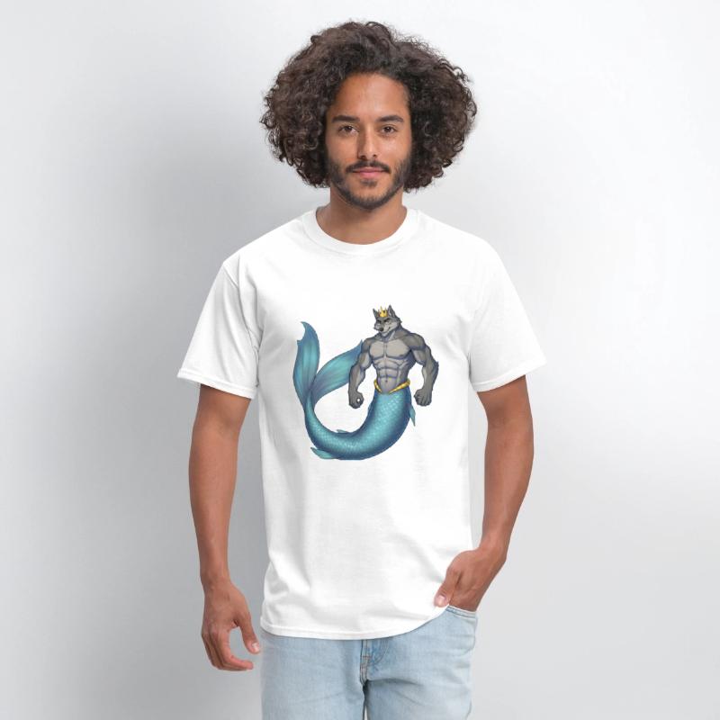 Wolf mermaid king