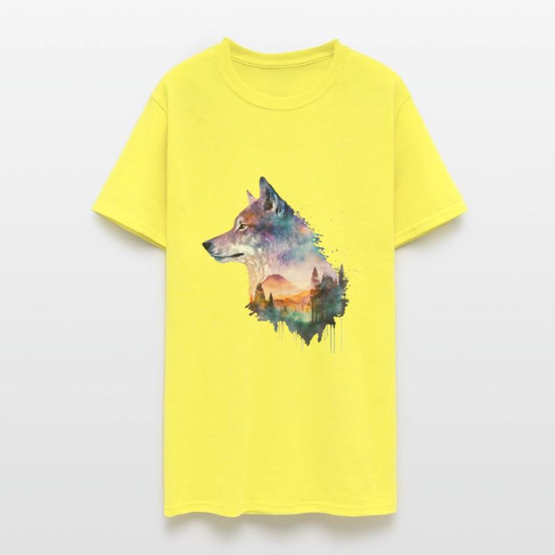 Wolf Print, Cosmic Wolves, Animal Print, Cosmos