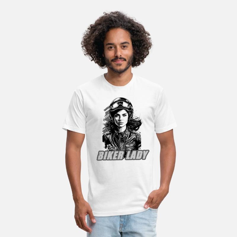 Woman Motorcyclist for a Motorcyclist Biker