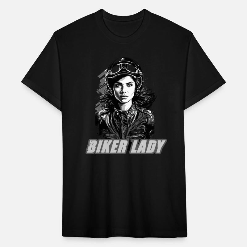 Woman Motorcyclist for a Motorcyclist Biker