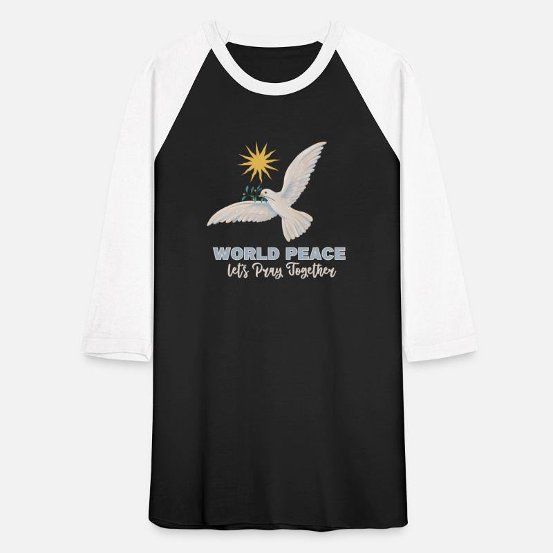 world peace white dove pattern