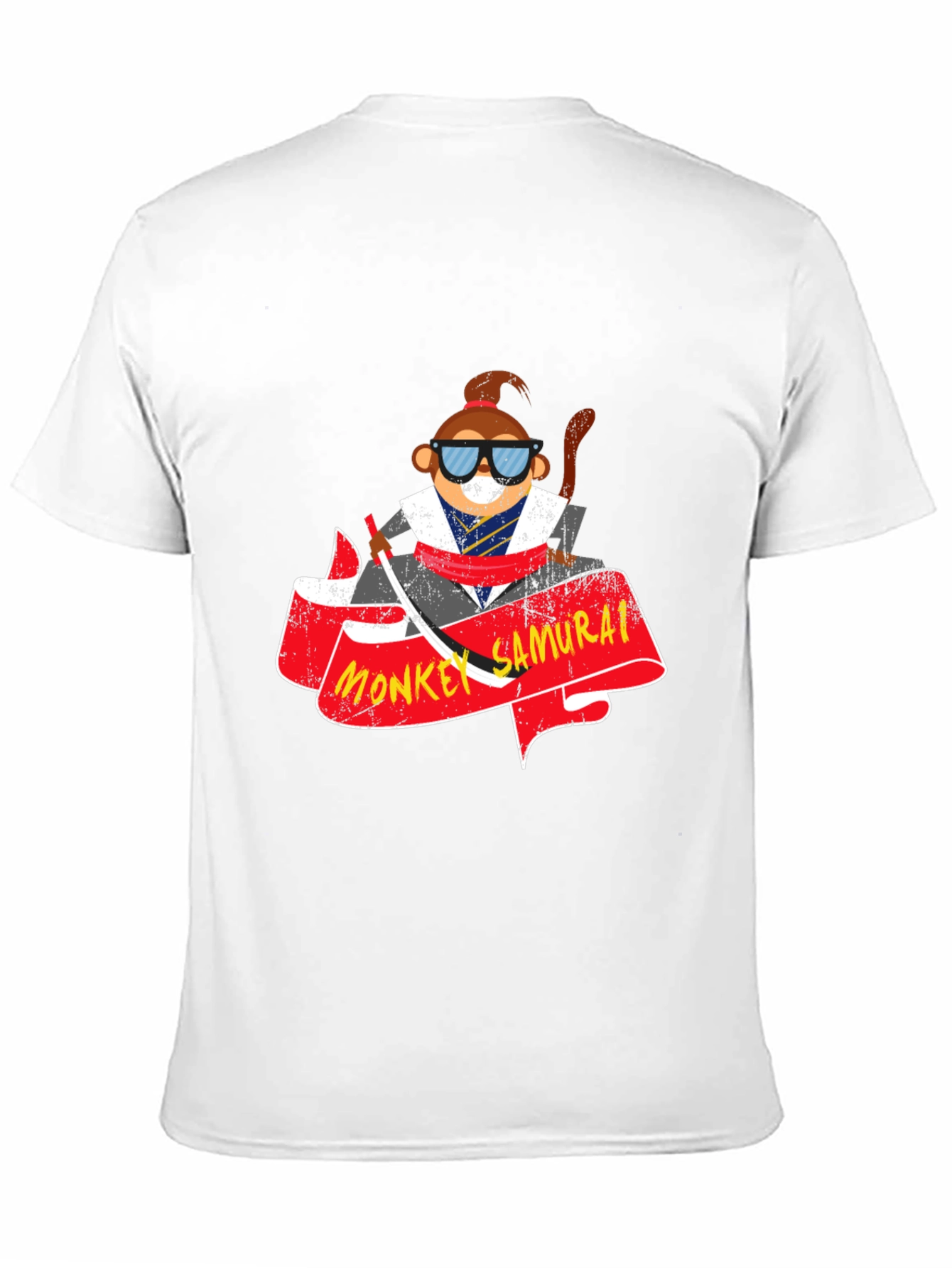 Monkey Samurai Graphic T-Shirt - Cool & Unique Design