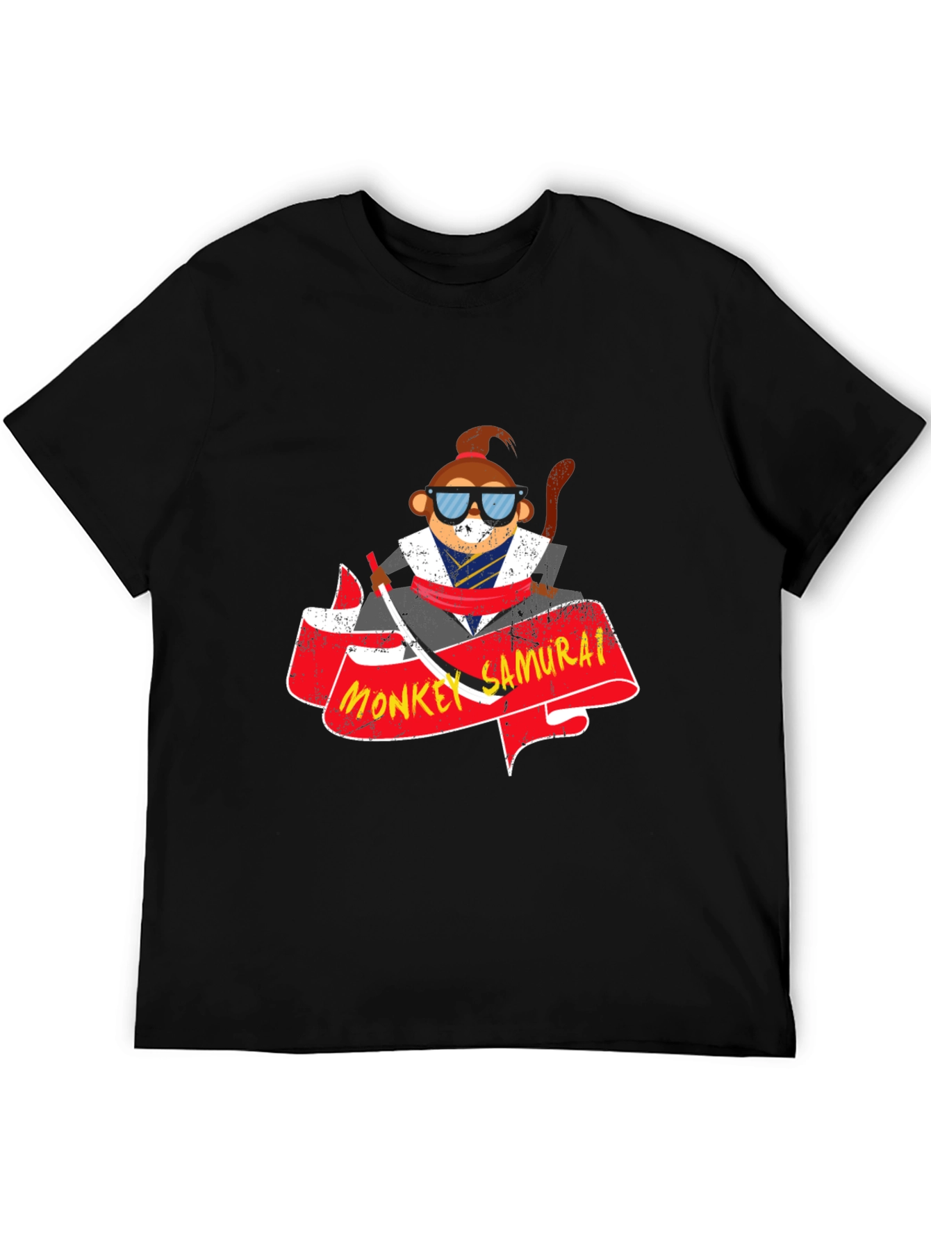 Monkey Samurai Graphic T-Shirt - Cool & Unique Design