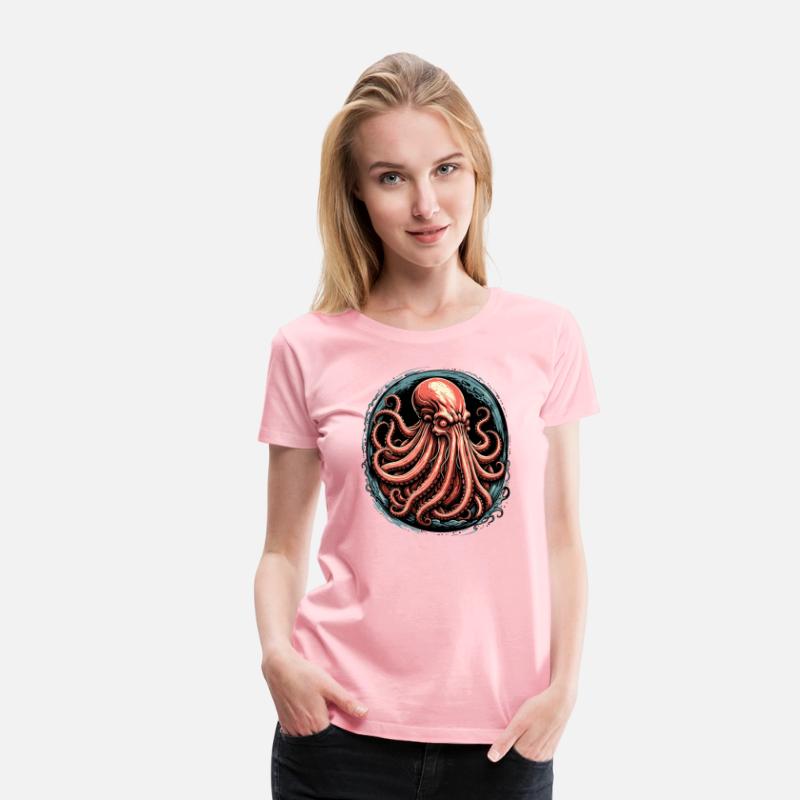 Wrathful Kraken Emerging from the Deep