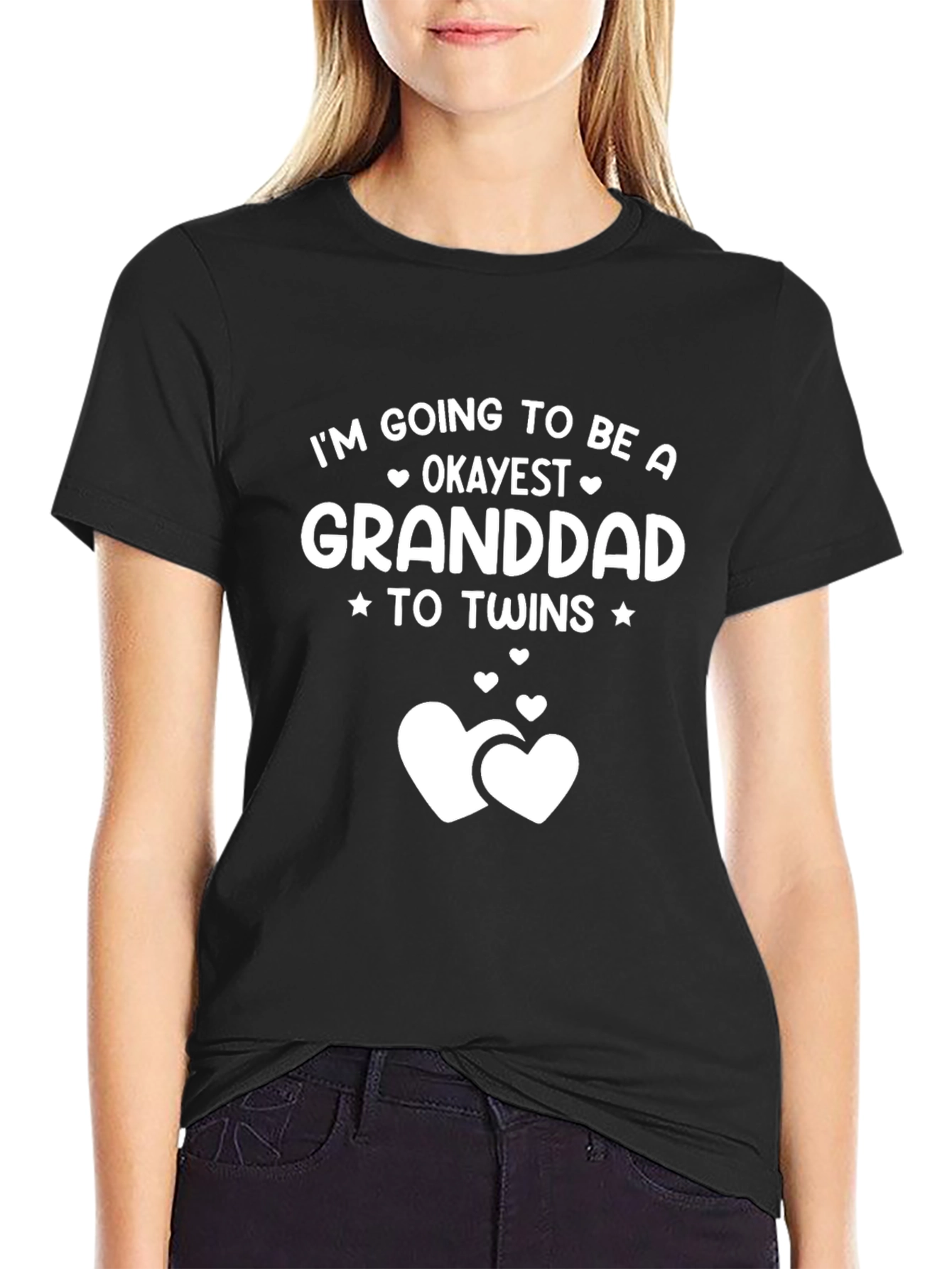 Okayest Granddad to Twins T-Shirt