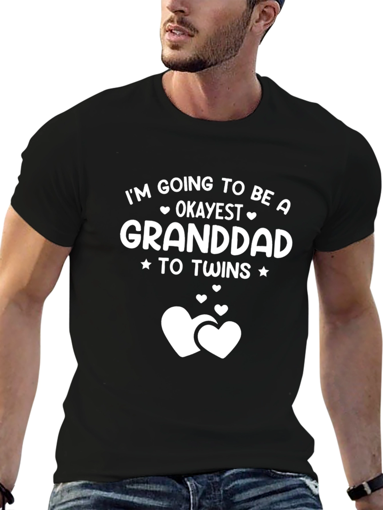 Okayest Granddad to Twins T-Shirt