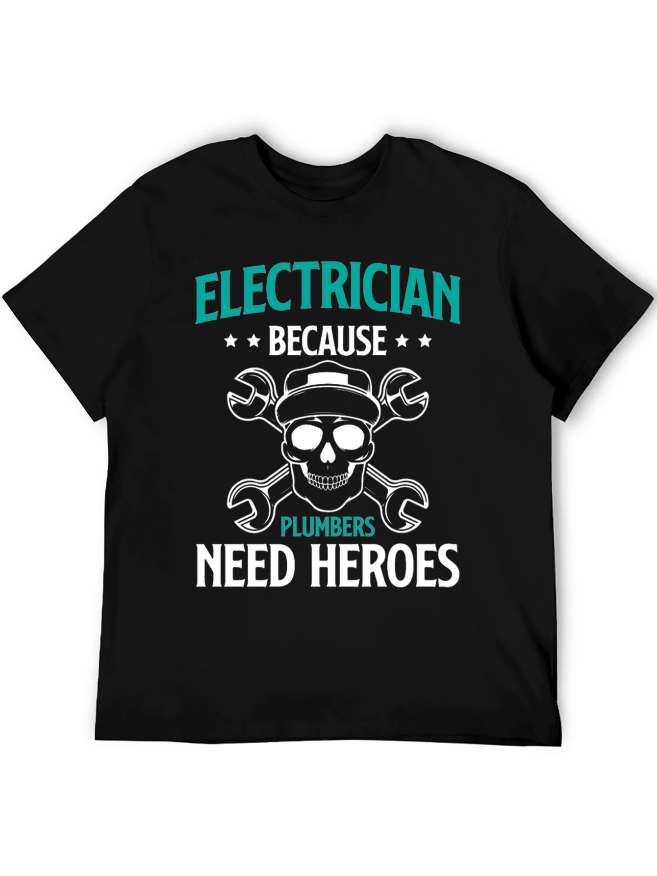 Electrician Hero T-Shirt: Funny Plumber Gift