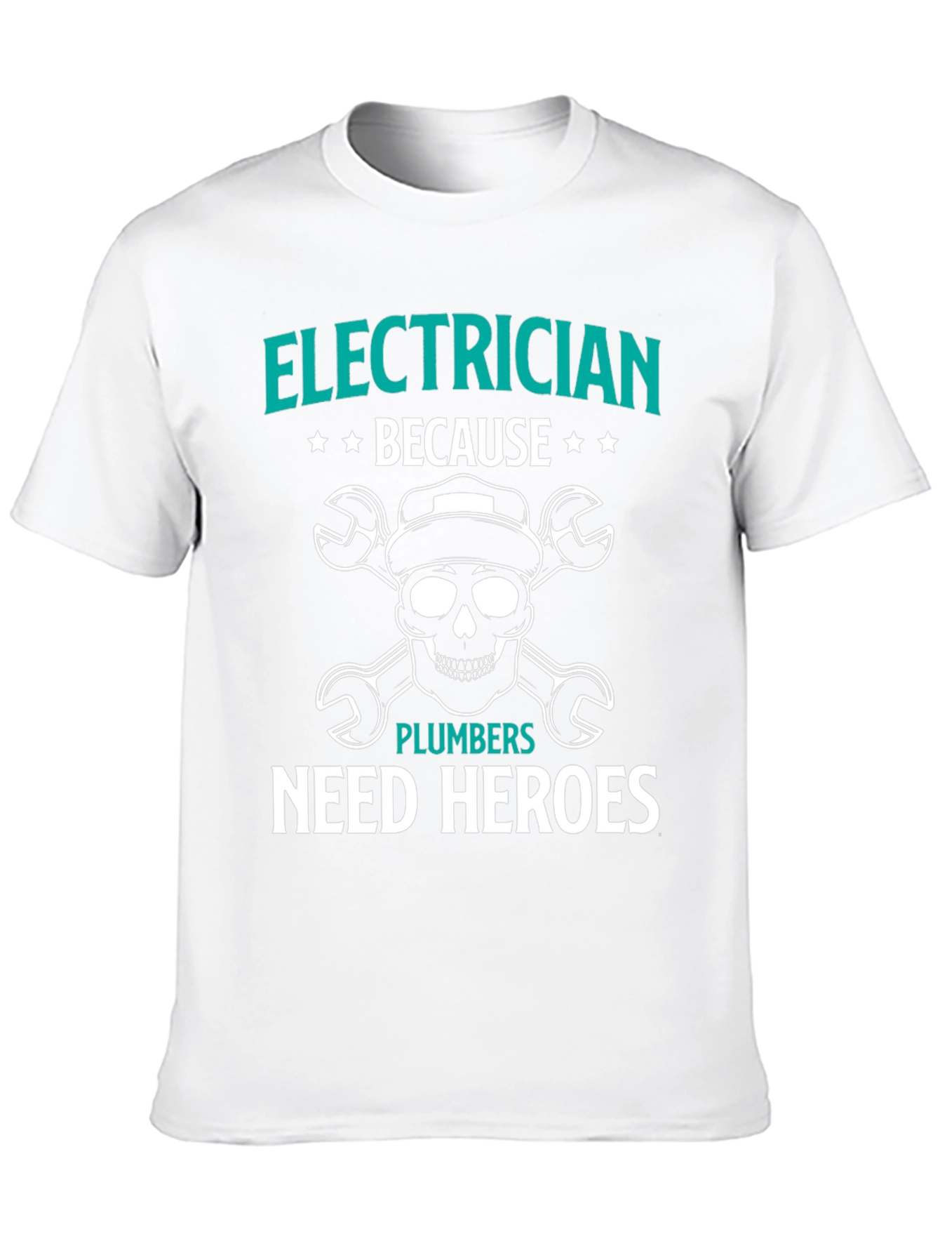 Electrician Hero T-Shirt: Funny Plumber Gift