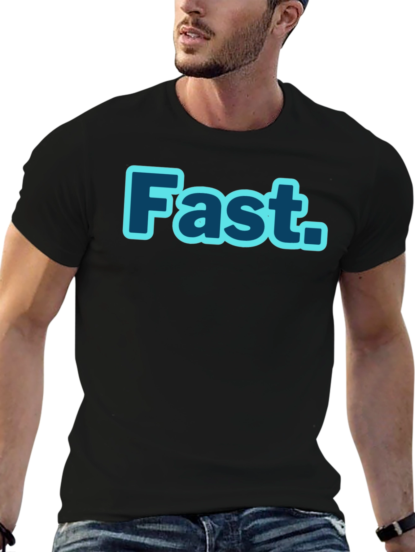 Fast Graphic Tee - Mens Black T-Shirt