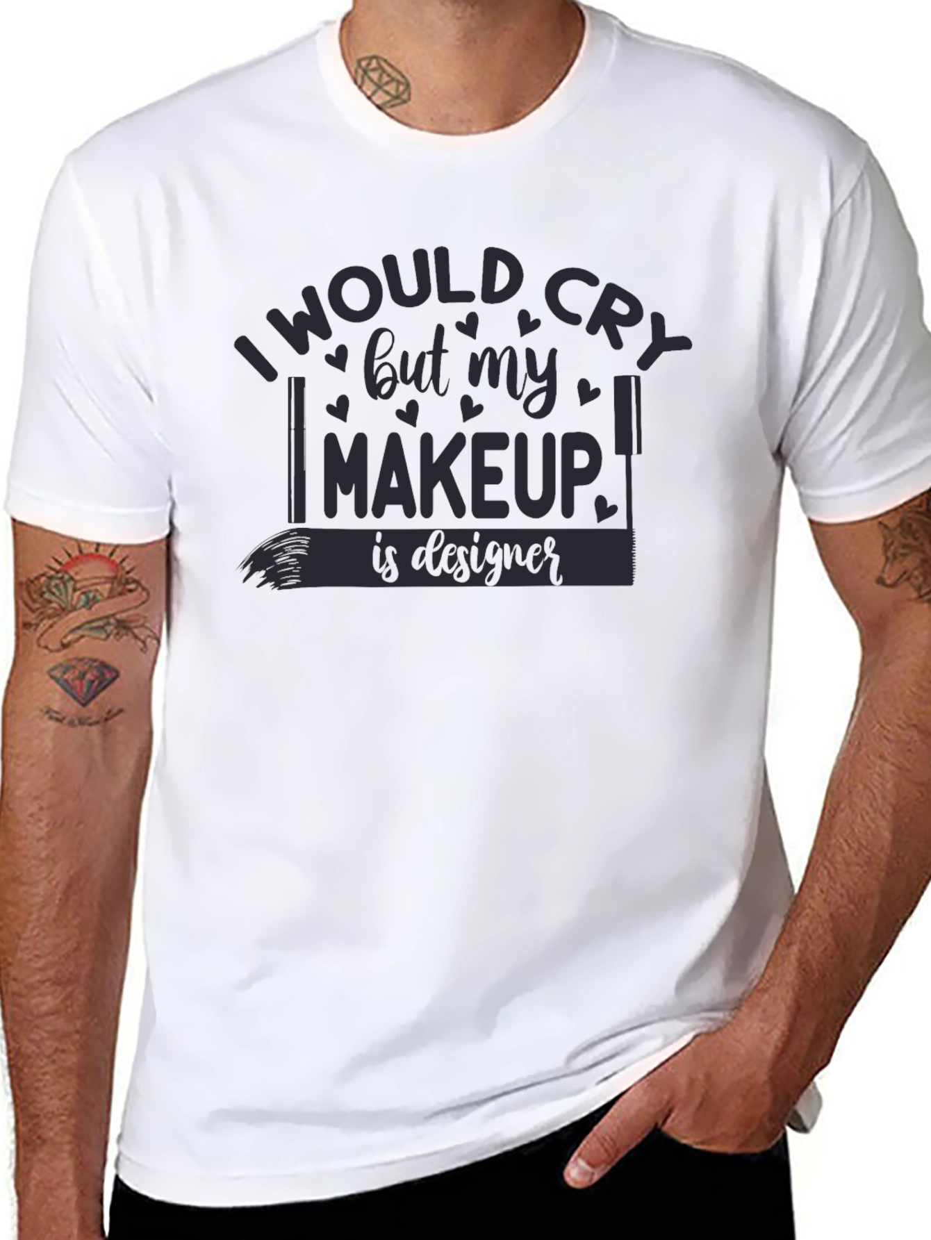 Makeup Lover T-Shirt: Designer Makeup Graphic Tee