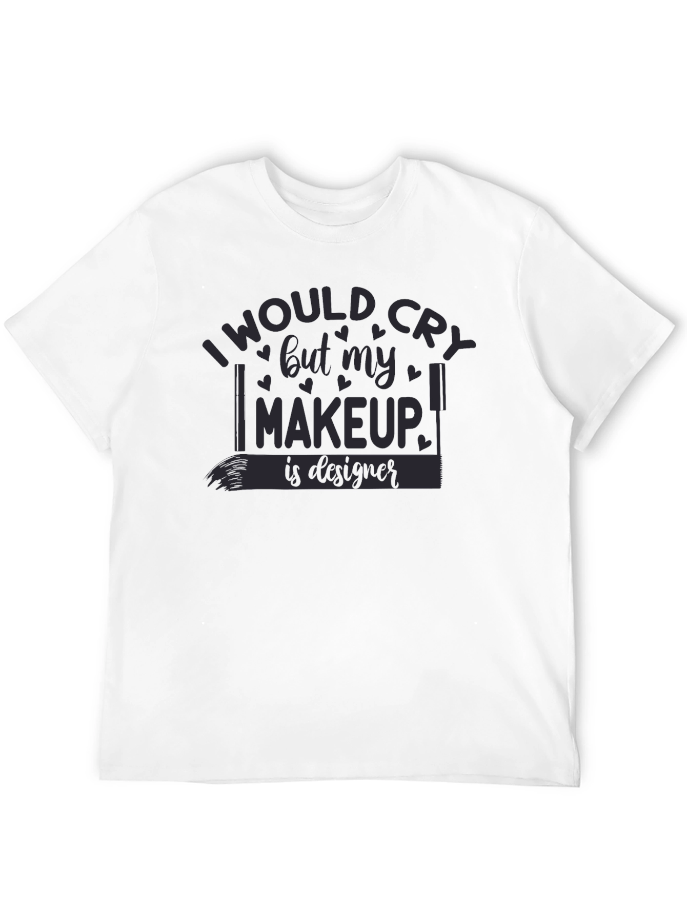 Makeup Lover T-Shirt: Designer Makeup Graphic Tee