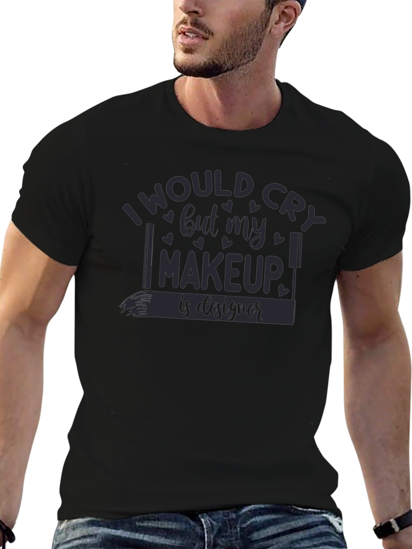 Makeup Lover T-Shirt: Designer Makeup Graphic Tee