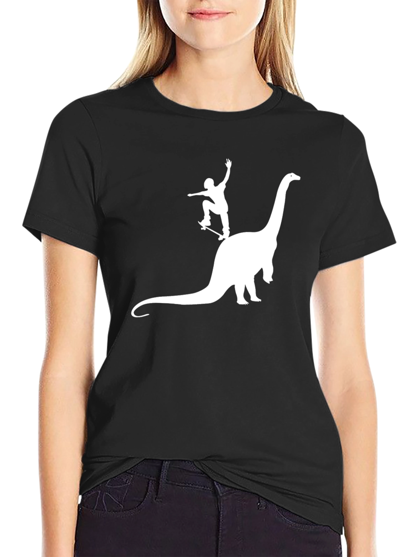 Skateboarding Dino T-Shirt