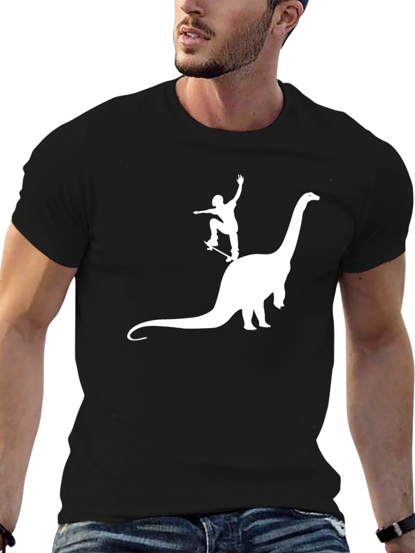 Skateboarding Dino T-Shirt
