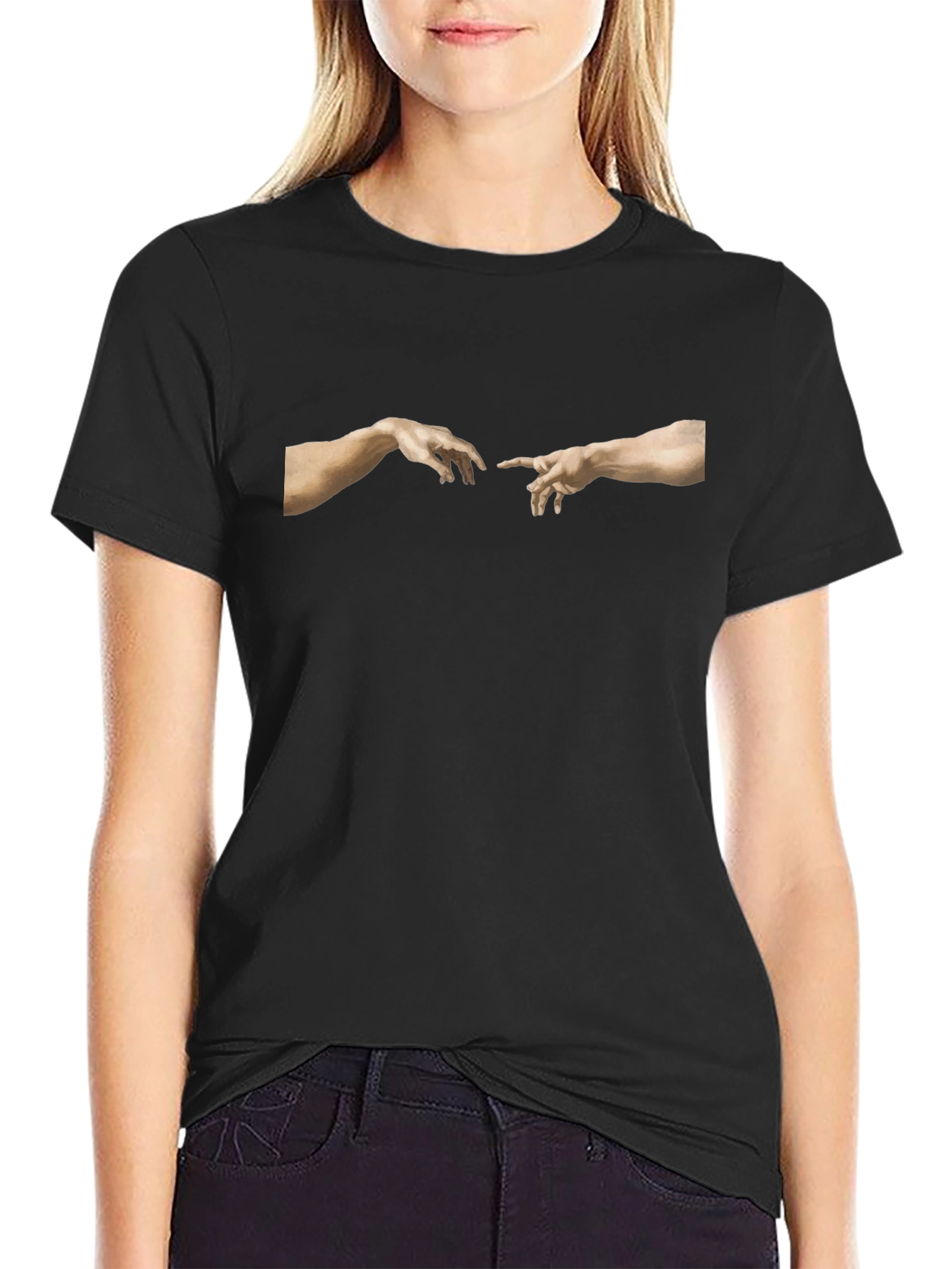 Creation of Adam T-Shirt - Michelangelo Inspired