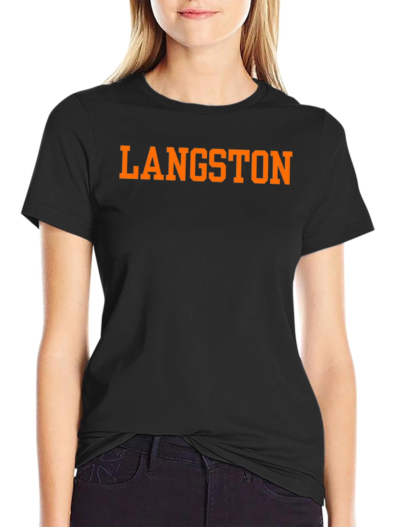 Langston Black T-Shirt