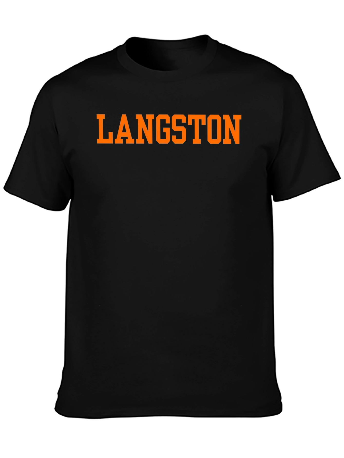 Langston Black T-Shirt