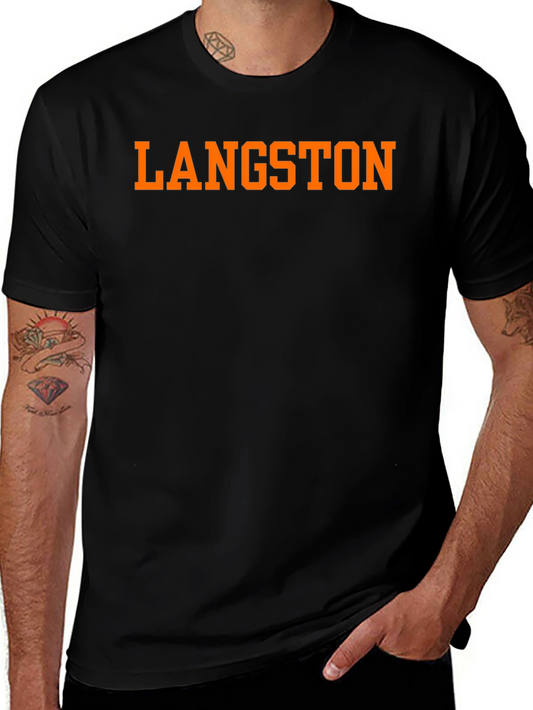 Langston Black T-Shirt