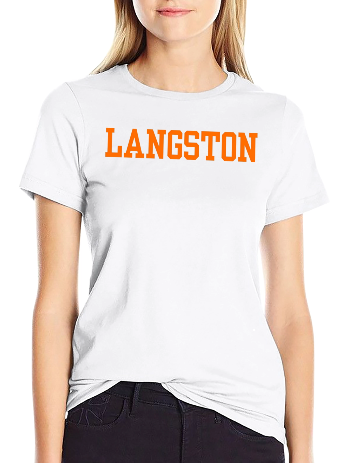 Langston Black T-Shirt