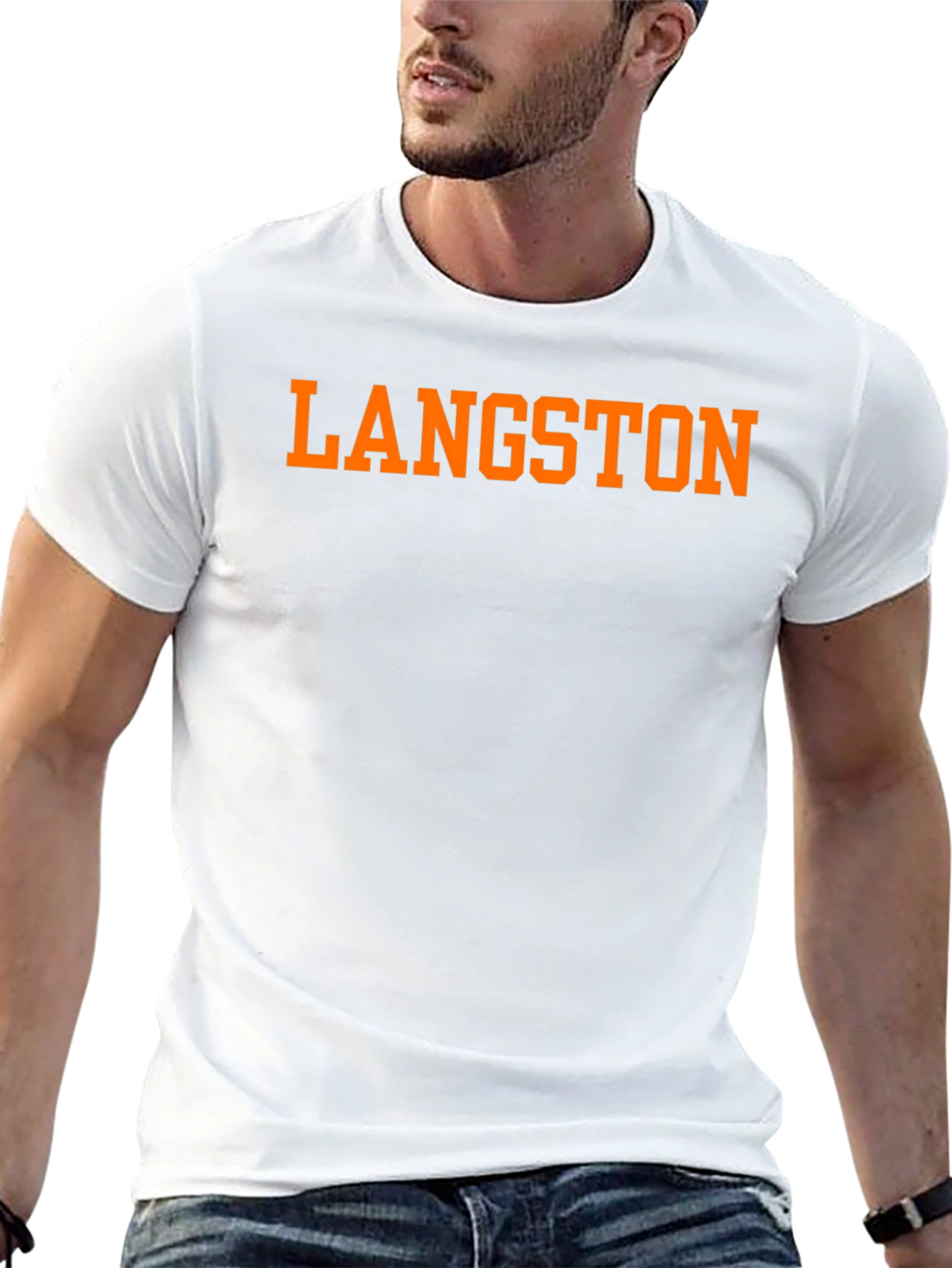 Langston Black T-Shirt