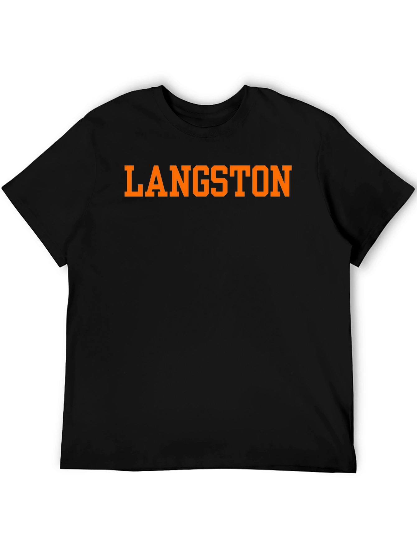 Langston Black T-Shirt