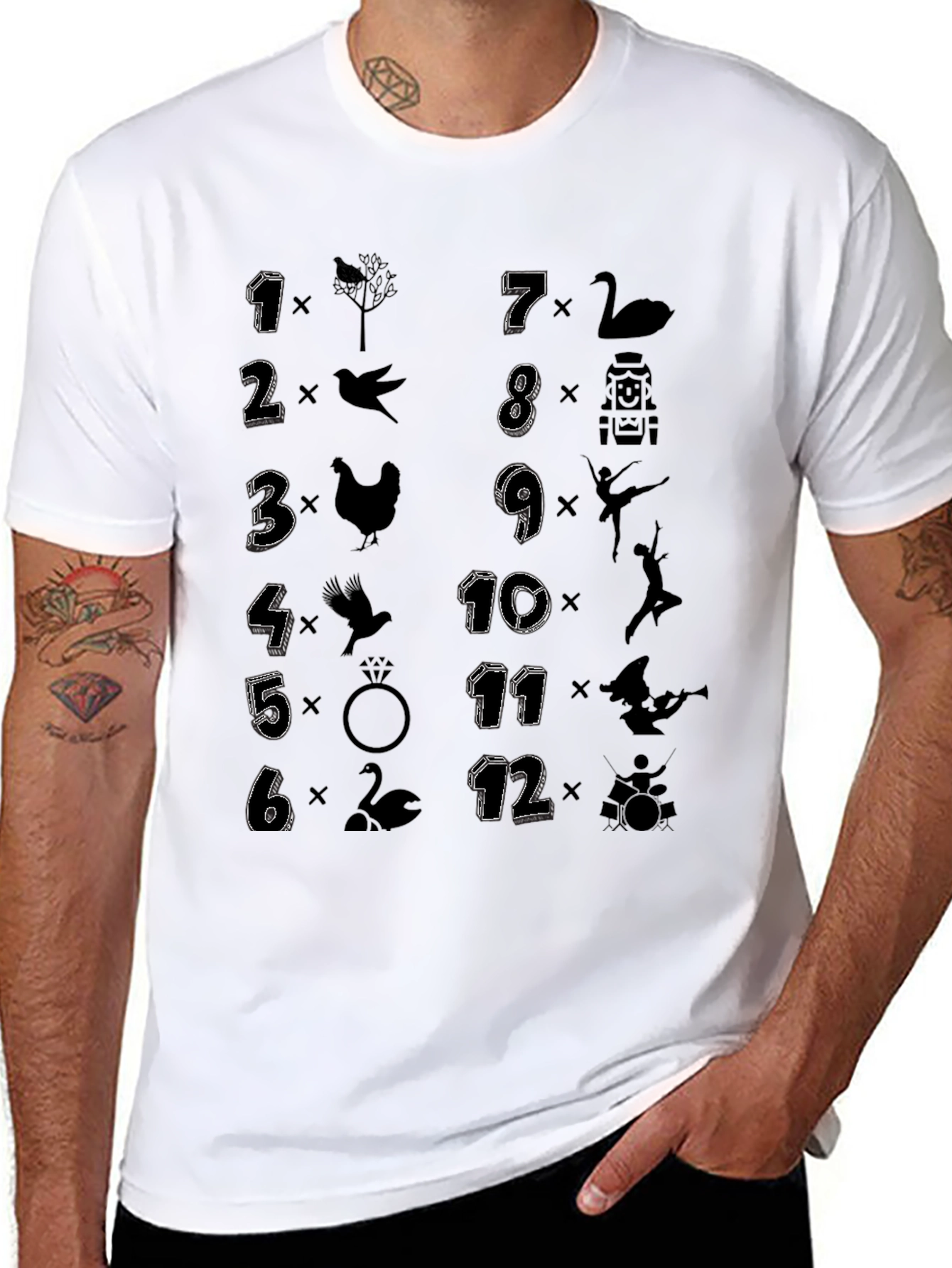 12 Days of Christmas T-Shirt