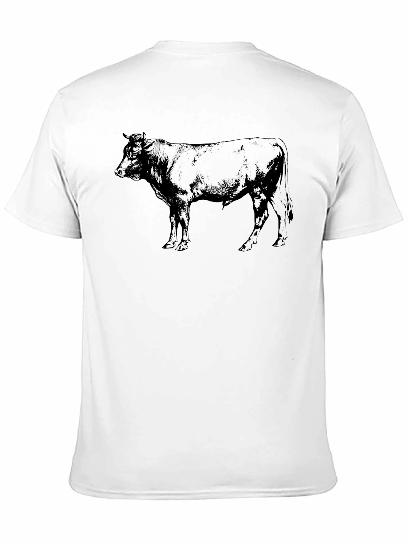 Black Bull Graphic Tee - Mens Casual Shirt