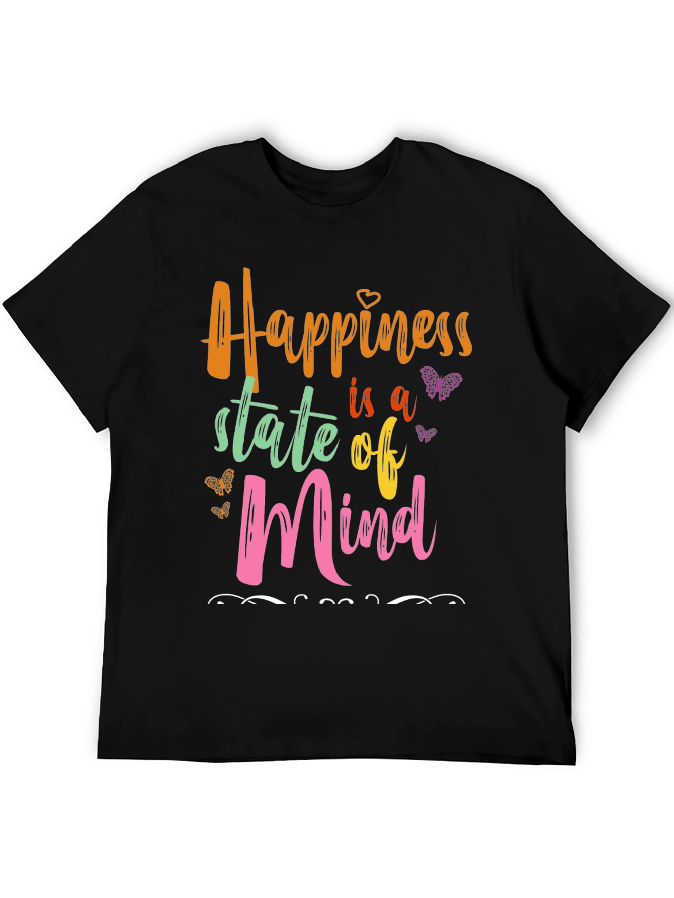 Happiness State of Mind Graphic Tee