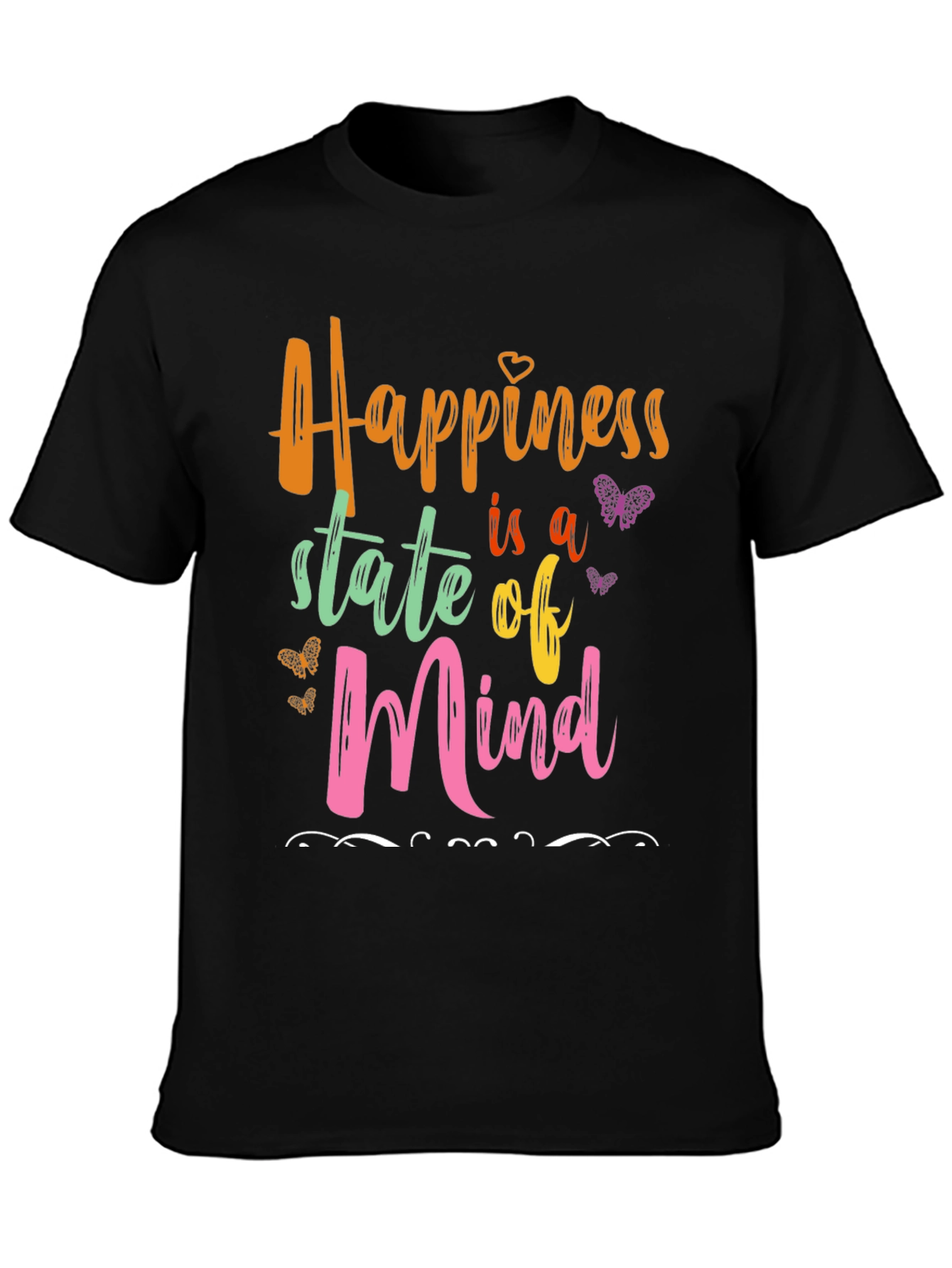 Happiness State of Mind Graphic Tee