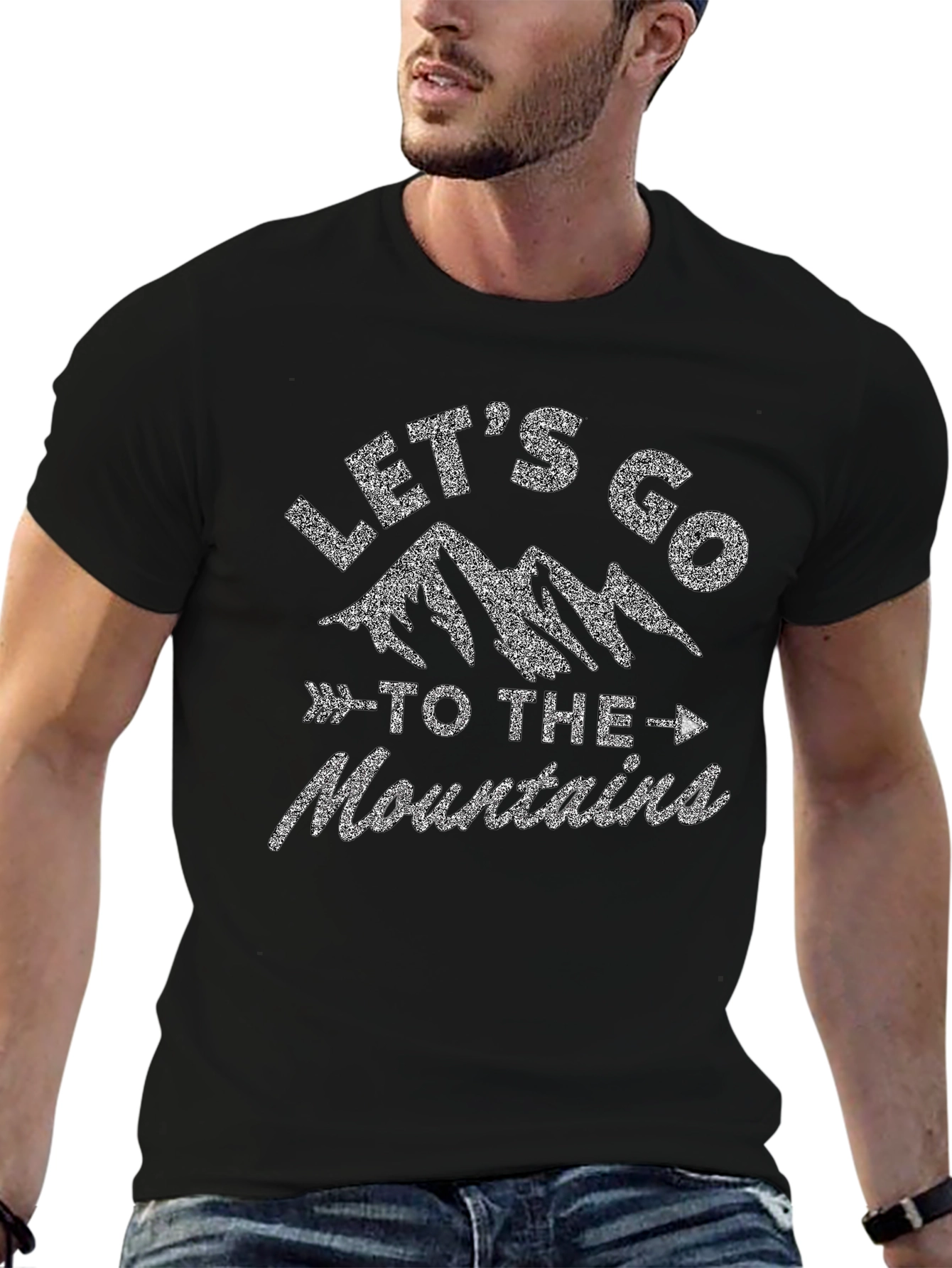 Lets Go to the Mountains Graphic Tee