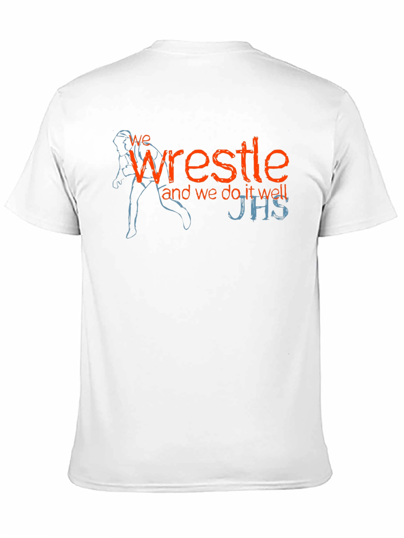 We Wrestle T-Shirt - Black Graphic Tee