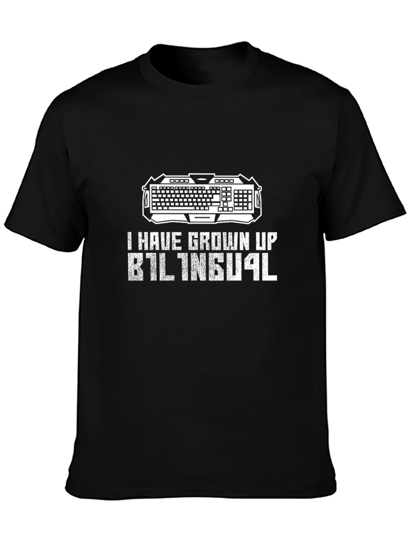 Bilingual Gamer T-Shirt: I Have Grown Up Bilingual