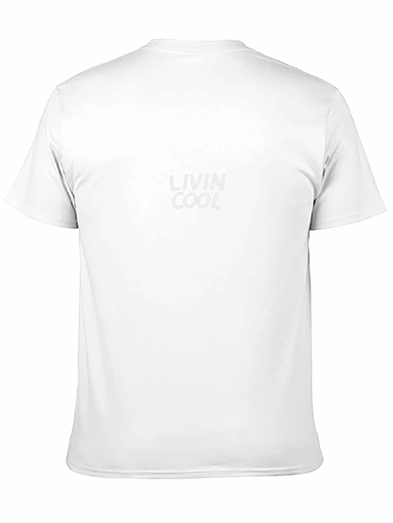 Livin Cool Black Graphic T-Shirt