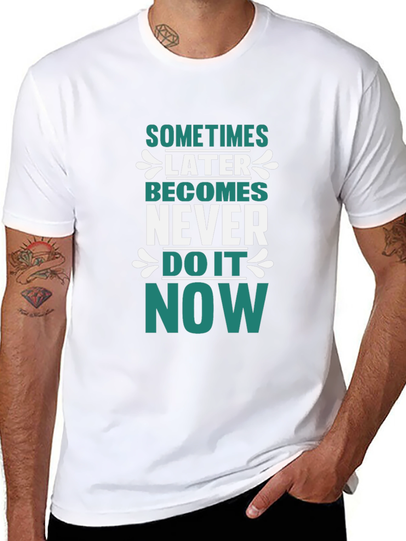 Motivational Graphic T-Shirt - Do It Now