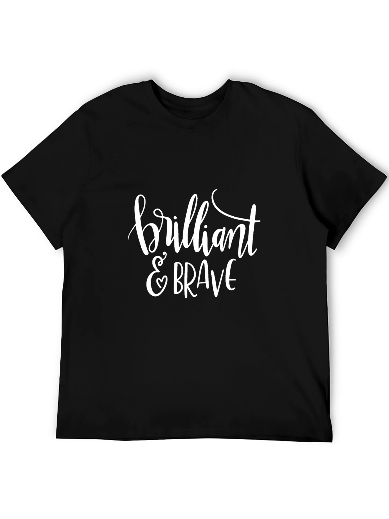 Brilliant & Brave Graphic Tee - Black